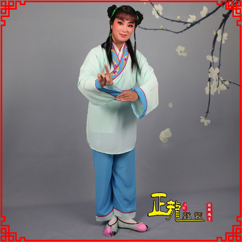 大竹歌仔戏童生小孩影视银心四九服 书童衣